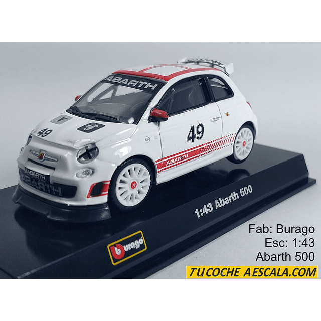 Abarth 500, Escala 1/43 