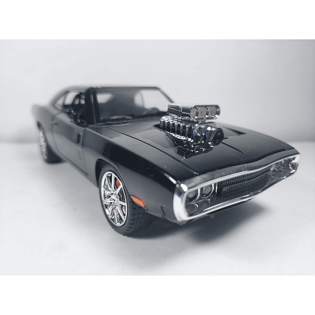 Dodge Charger, NEGRO Miniauto, Escala 1-24