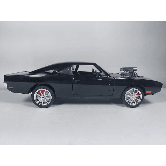 Dodge Charger, NEGRO Miniauto, Escala 1-24