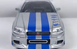 Nissan Skyline GT-R (BCNR34) 1995, Jada, Escala 1-32