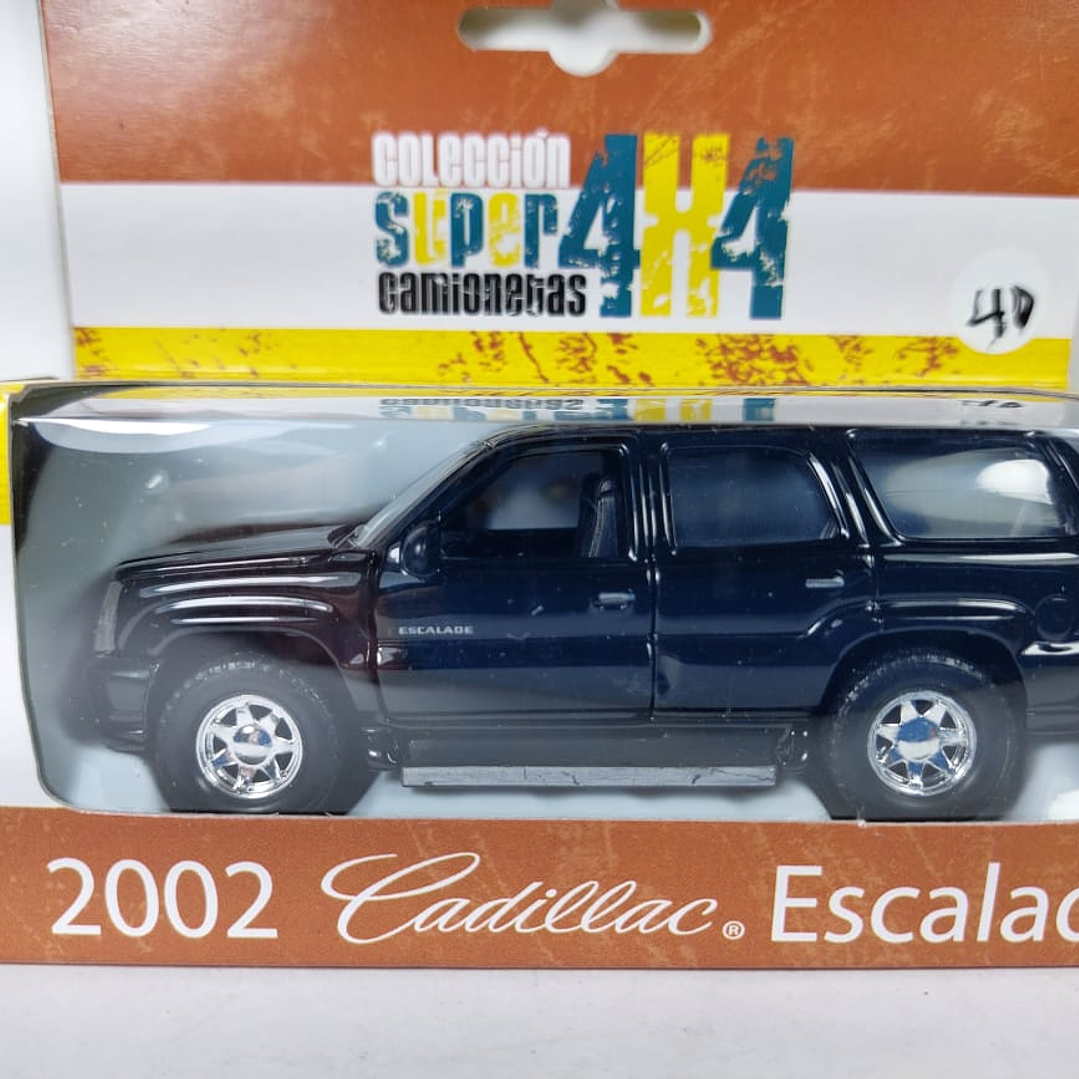 Cadillac Escalade 2002 negro Escala 1/36 marca welly 3