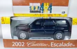 Cadillac Escalade 2002 negro Escala 1/36 marca welly
