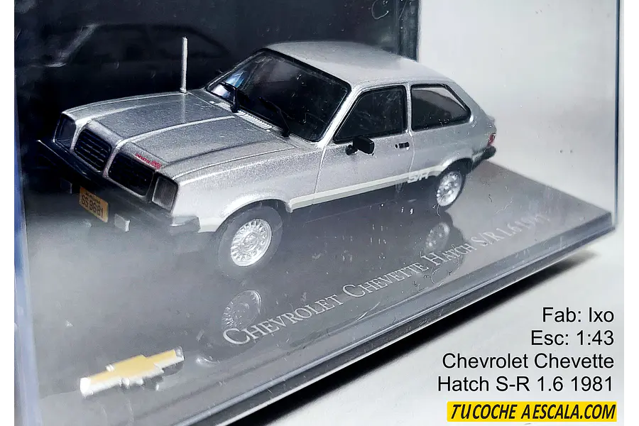 Chevrolet Chevette 1981 Ixo, Escala 1-43