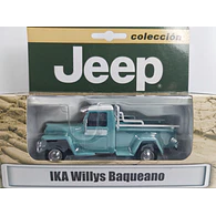Jeep IKA willys baqueano ,Carro A Escala 1/43  
