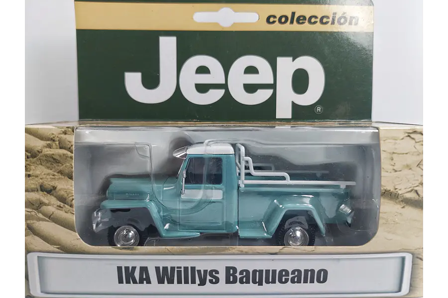 Jeep IKA willys baqueano ,Carro A Escala 1/43  