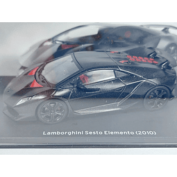 Lamborghini Sesto Elemento Escala 1/43 marca leo models