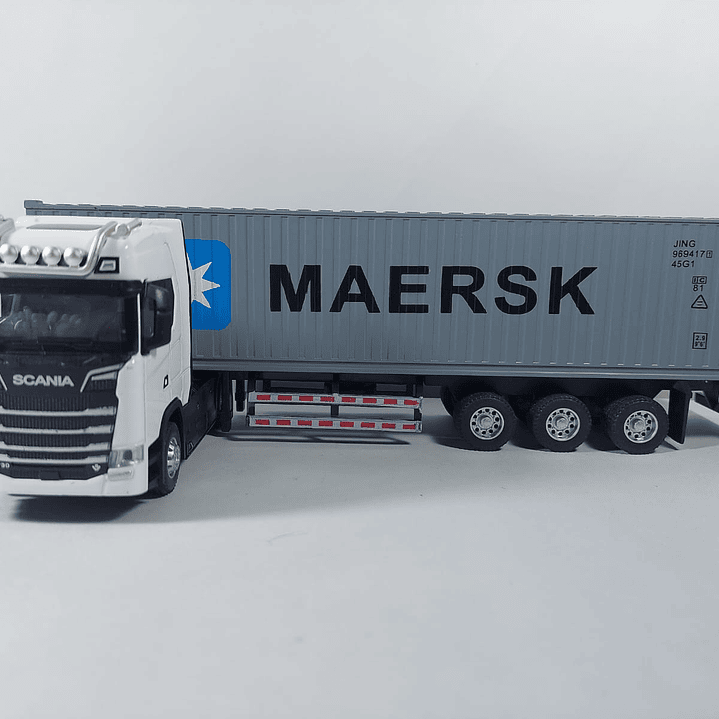 MULA METALICA CON CONTENEDOR PLASTICO A Escala 1/64  2