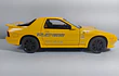 Mazda RX7 AMARILLO A Escala 1/24 Marca JINLIFANG