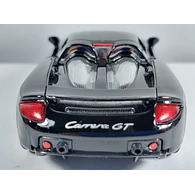 Porsche CARRERA GT negro Escala 1:36 Carro De Coleccion 