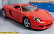 Porsche CARRERA GT rojo Escala 1:36 marca kinsmart 