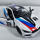BMW M8 COMPETICION ﻿blanco Marca KINSMART ESCALA 1/36 - Miniatura 1