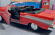 CHEVROLET BELAIR CONVERTIBLE ESCALA 1/36 MARCA WELLY