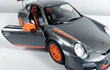 Porsche GT3 RS 2010 GRIS Escala 1/36 Marca KINSMART