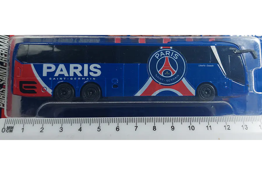 Bus Oficial  PSG PARIS SANIT GERMAIN a Escala Marca Majorette