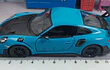 Porsche 911 Gt2 Rs AZUL , Escala 1/36, marca kinsmart