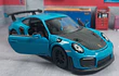 Porsche 911 Gt2 Rs AZUL , Escala 1/36, marca kinsmart