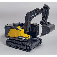 Mezcladora RETRO EXCAVADORA Volvo Fmx  ESCALA 1/87 Marca Majorette
