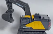 Mezcladora RETRO EXCAVADORA Volvo Fmx  ESCALA 1/87 Marca Majorette