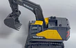 Mezcladora RETRO EXCAVADORA Volvo Fmx  ESCALA 1/87 Marca Majorette