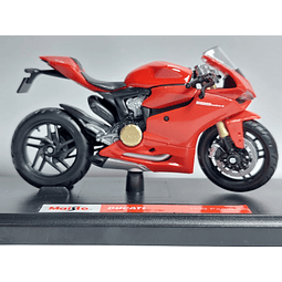Moto Ducati 1199 Panigale, Escala 1/18 marca maisto