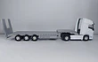 Volvo fh cama baja , Escala 1-64 / carros no incluidos)