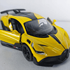 BUGATTI DIVO AMARILLO ESCALA 1/36 ,MARCA KINSMART