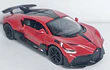 BUGATTI DIVO ROJO ESCALA 1/36 ,MARCA KINSMART﻿
