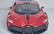 BUGATTI DIVO ROJO ESCALA 1/36 ,MARCA KINSMART﻿