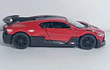 BUGATTI DIVO ROJO ESCALA 1/36 ,MARCA KINSMART﻿