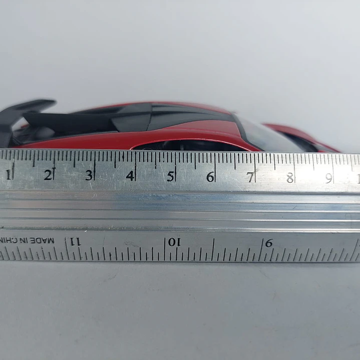 BUGATTI DIVO ROJO ESCALA 1/36 ,MARCA KINSMART﻿ 6
