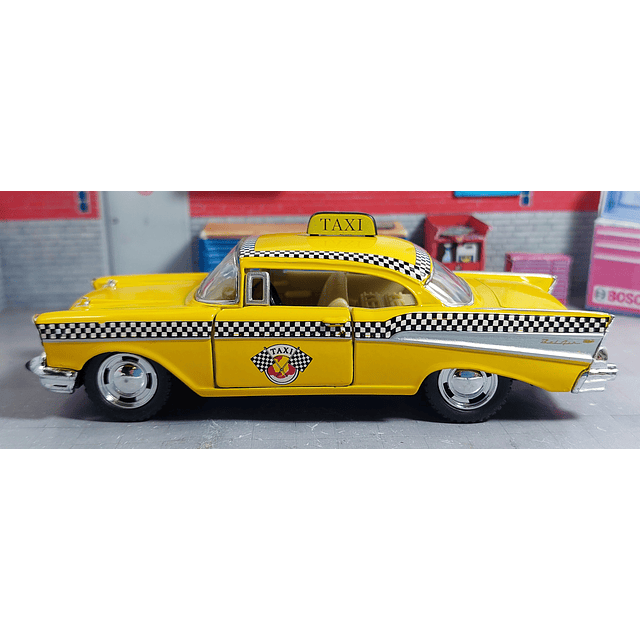 Chevrolet BELAIR taxi, Escala 1:36 marca kinsmart 