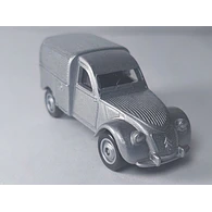 CITROEN 2CV FURGONETA , MARCA Welly, Escala 1-64
