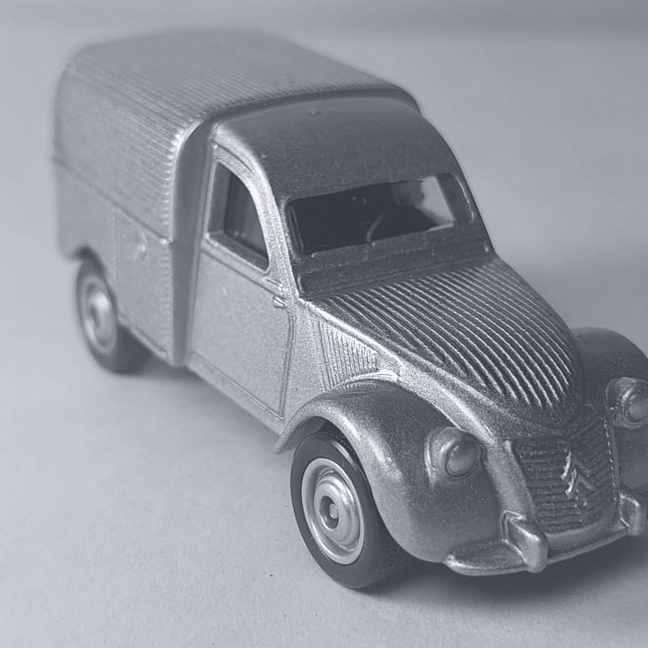 CITROEN 2CV FURGONETA , MARCA Welly, Escala 1-64 1