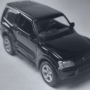 MITSUBISHI MONTERO NEGRO, MARCA Welly, Escala 1-64