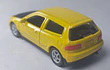 HONDA CIVIC AMARILLO , MARCA Welly, Escala 1-64