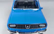 RENAULT 12 AZUL  , MARCA Welly, Escala 1-36