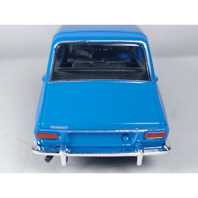 RENAULT 12 AZUL  , MARCA Welly, Escala 1-36