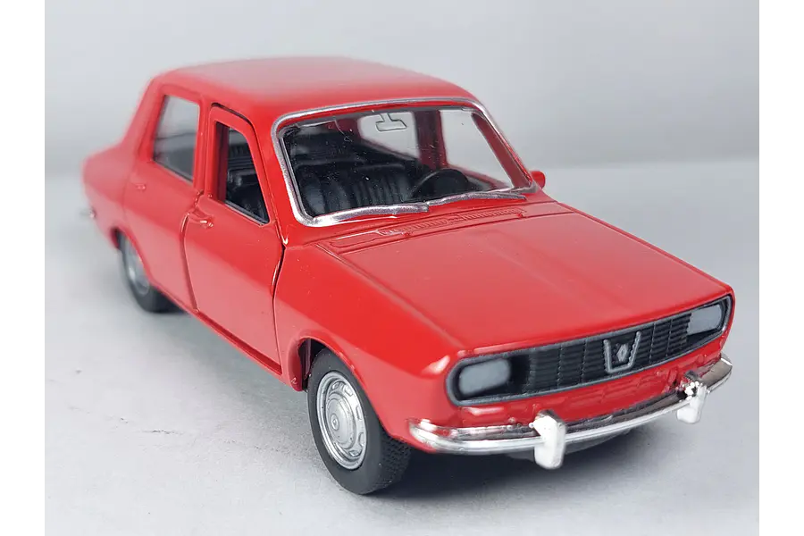 RENAULT 12 ROJO , MARCA Welly, Escala 1-36