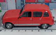 Renault 4 rojo Escala 1-43 marca ixo
