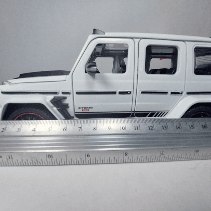 BRABUS Mercedes-benz G63, A Escala 1-24 4