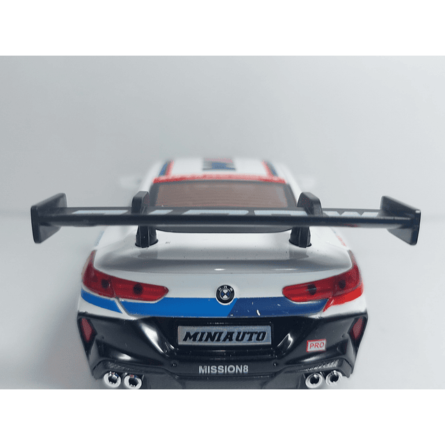 BMW M8 GTE BLANCO ESCALA 1:32 MARCA MINIAUTO