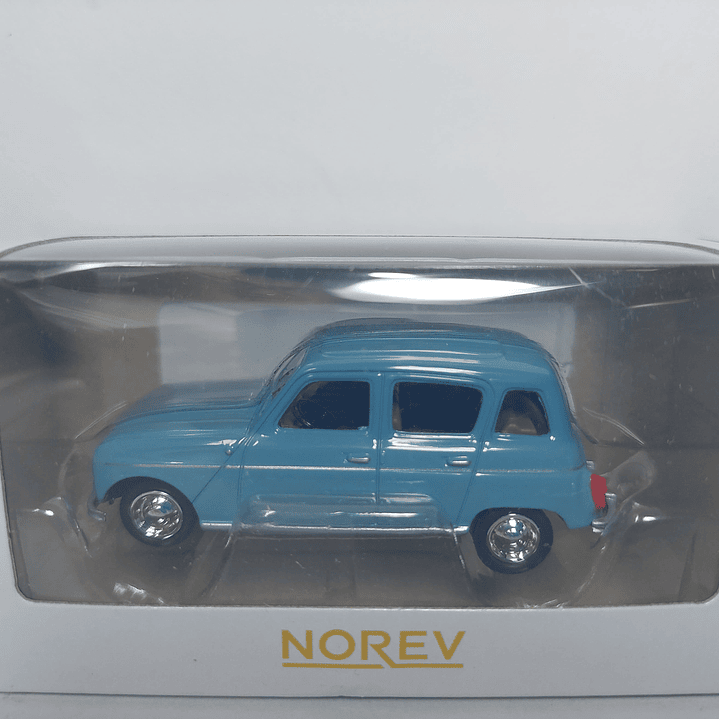 Renault 4 AZUL Escala 1-64 marca NOREV 2