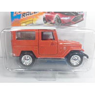 toyota fj 40 ROJO, A Escala 1/36 marca maisto