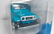 Toyota fj 40 AZUL CLARO  Escala 1/36 marca maisto