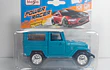 Toyota fj 40 AZUL CLARO  Escala 1/36 marca maisto