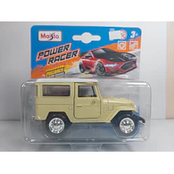 toyota fj 40 BEIGE , A Escala 1/36 marca maisto
