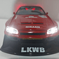 Nissan Skyline Gtr LKWB ESCALA 1:24 MARCA JINLIFANG, ROJO - Miniatura 3