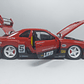Nissan Skyline Gtr LKWB ESCALA 1:24 MARCA JINLIFANG, ROJO - Miniatura 4