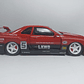 Nissan Skyline Gtr LKWB ESCALA 1:24 MARCA JINLIFANG, ROJO - Miniatura 8