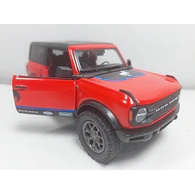 Ford Bronco LIVERY ROJO Escala 1:40 De Colección